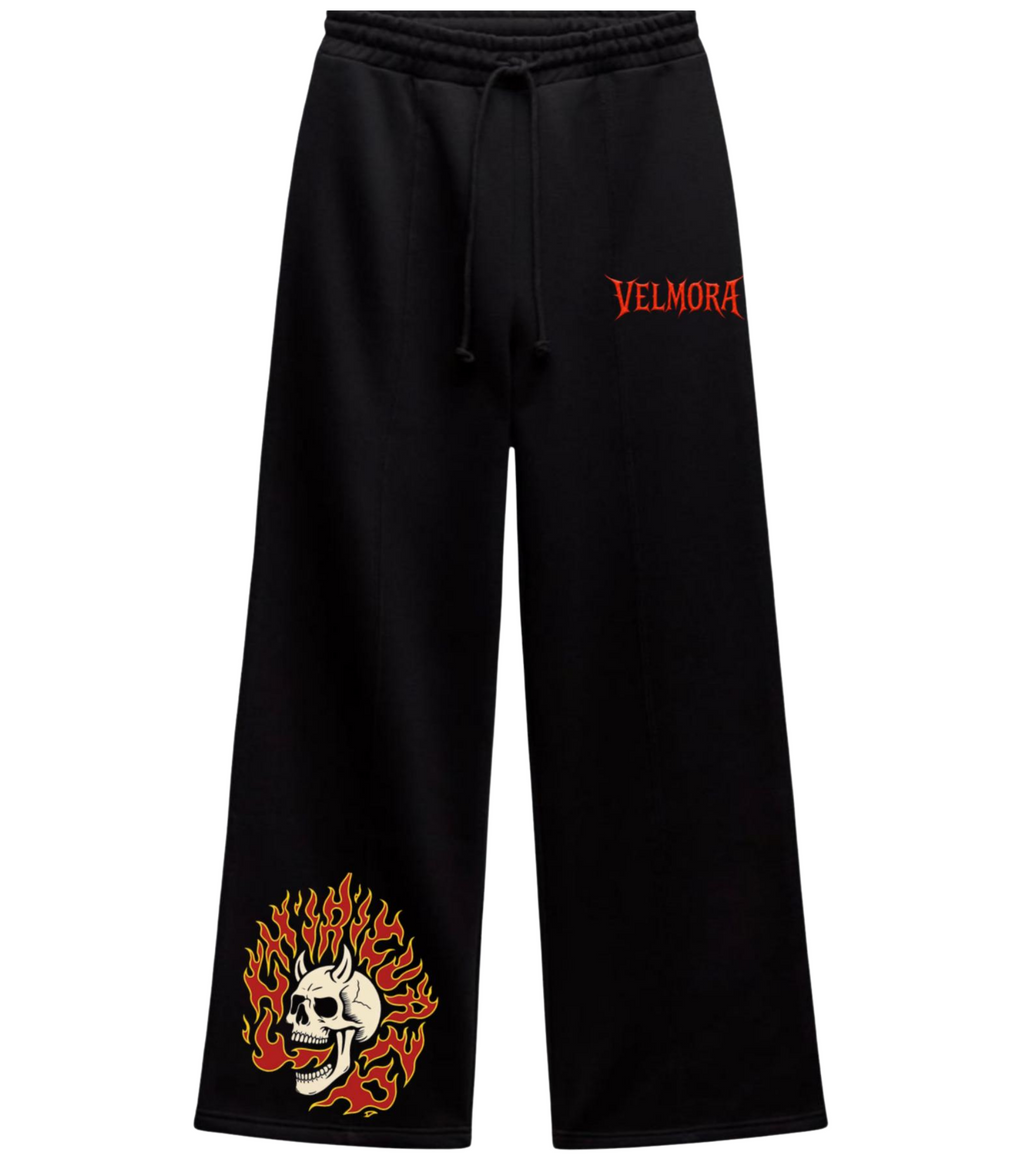 Skull Flame Bottom